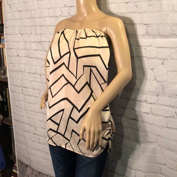 Papaya Strapless Blouse with Built In Bra S - Picture 5 of 11